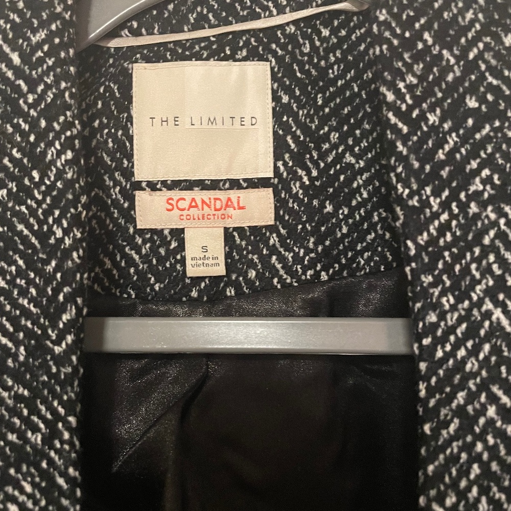 The Limited Scandal Tweed Jacket Size S - Rare